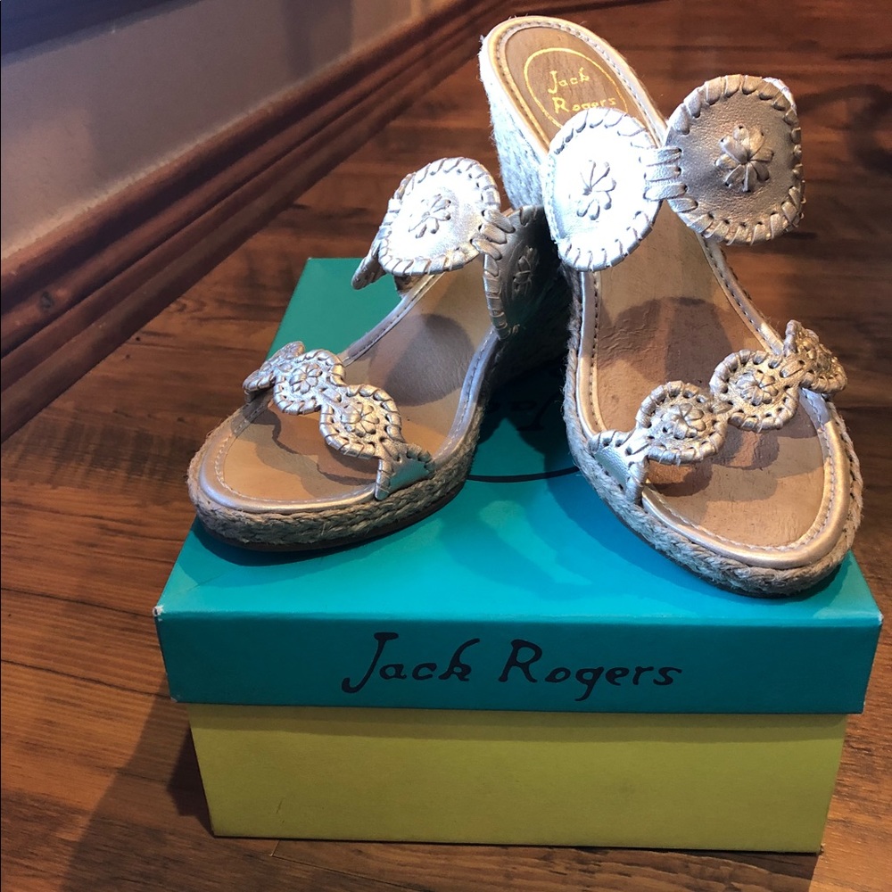 Jack Rogers Wedge Sandal (SHELBY)